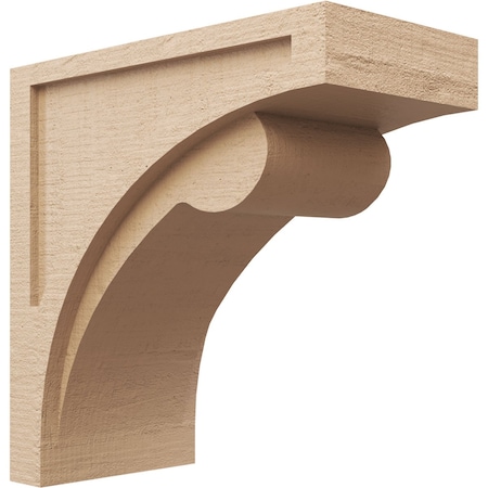 Ekena Millwork 10"W x 20"D x 20"H Classic Viola Rough Cedar Woodgrain TimberThane Corbel, Primed Tan CORUR10X20X20VIORCPR